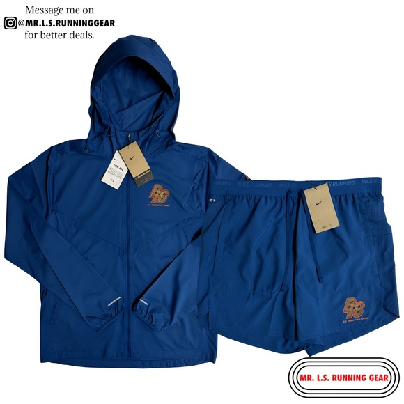 Nike Repel Running Jacket FN3305-476 & Nike Running 5
